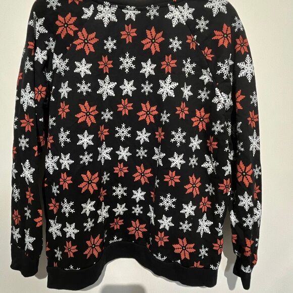 Marvel men’s Multicolor Avengers Christmas Raglan Long Sleeve Sweatshirt XL - Picture 6 of 9